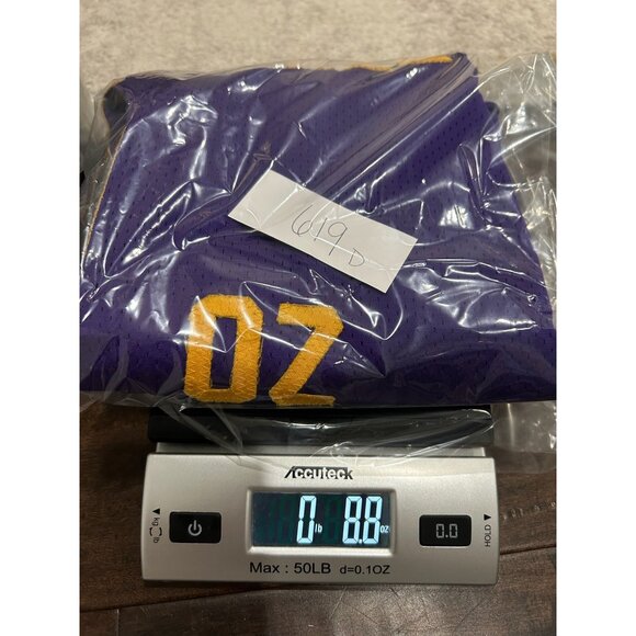 Vintage Bike Sigma Alpha Mu Fraternity Jersey Purple Sz XL Mesh Football - Picture 9 of 9